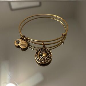Alex and Ani Gold Charm Bracelet